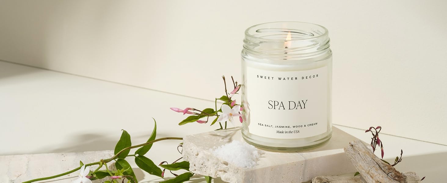 Sweet Water Decor Made in the USA Candles Women Owned Small Business Safe &amp; Sustainable