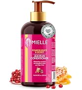Mielle Organics Pomegranate & Honey Leave In Conditioner for Curly Hair - Moisturizing Detangler ...