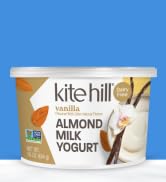 Kite Hill Vanilla Almond Milk Yogurt, Dairy Free, 16 Oz