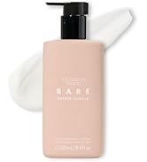 Victoria's Secret Bare Sueded Vanilla Fragrance Body Lotion, Notes of Wild Saffron, Creamy Sandal...