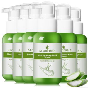 Aloderma Aloe Hand Cream 2.1oz for Dry Cracked Hands