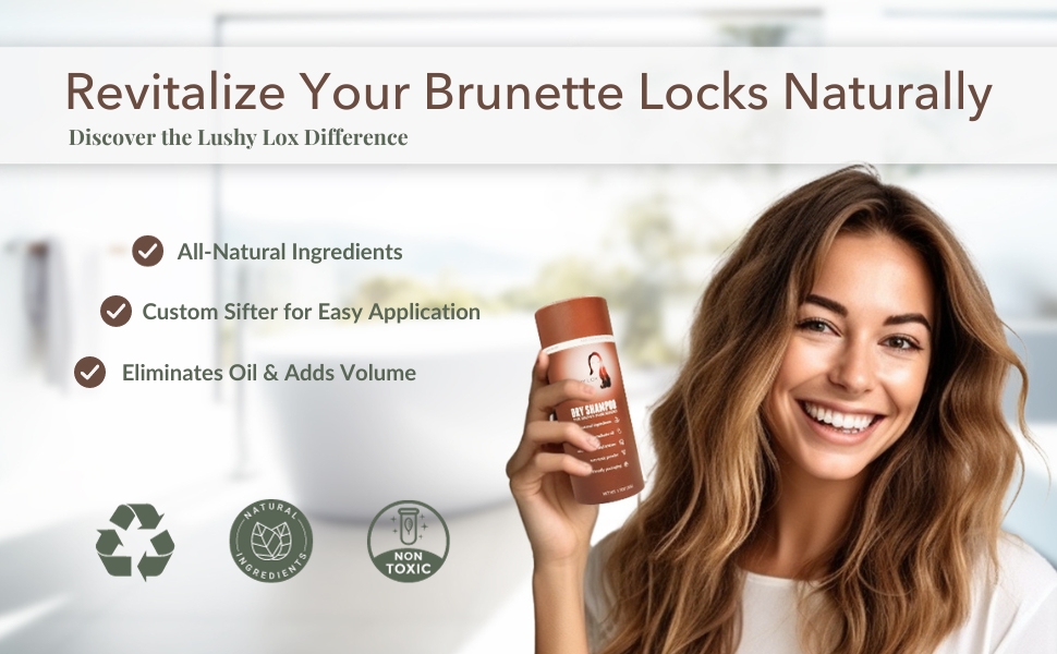 brunette best dry shampoo powder all natural no benzene non toxic