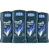 Degree Men Advanced Protection Antiperspirant Deodorant Cool Rush 4 count 72-Hour Sweat and Odor ...