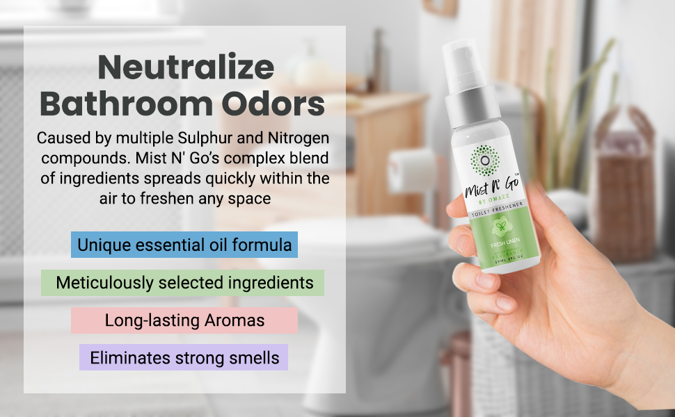 Air Freshener Spray for Bathroom Deodorizer