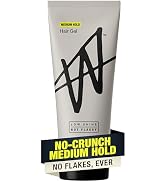 W By Jake Paul Hair Gel for Men, Low Shine, Non-Sticky, Matte Hair Product, Medium Hold, 6 fl oz