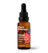 Plant Therapy Rose with Bakuchiol Facial Serum 1 oz with Rose Extract, Rosehip Seed Oil, and Carr...