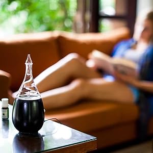 organic aromas, raindrop, diffuser, aromatherapy, essential oil, interior