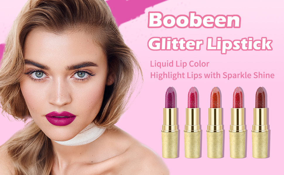 glitter lipstick lip balm metallic lipsticks for women