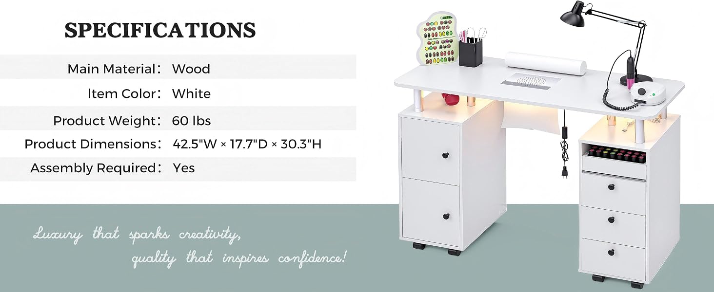 mesa de manicure, mesa de manicura, mesa para manicura, mesa de uñas profesional