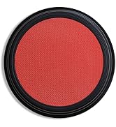 FIVEFULU Single Red Eyeshadow, Pressed Powder Matte Eye-Shadow Palette Make-up, Blendable Long La...