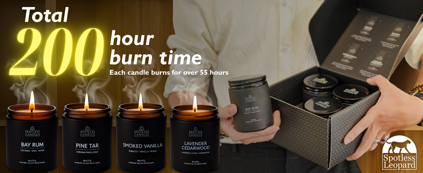 Luxury vanilla soy wax candle 19oz.