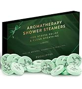 Valitic Aromatherapy Shower Steamers -16 Natural Essential Fizzies Infused with Natural Eucalyptu...