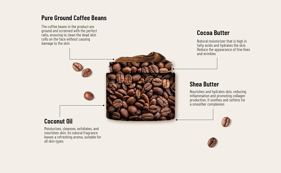 cocoon original vietnam coffee body polish scrub ingredients