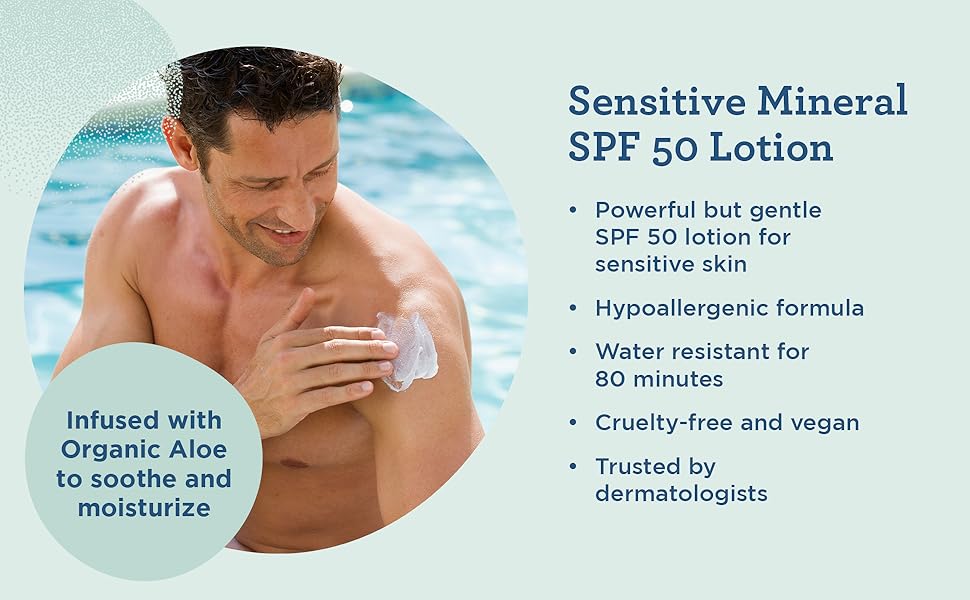 Powerful but gentle broad spectrum spf 50