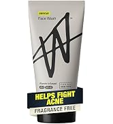 W By Jake Paul Everyday Mens Face Wash, Exfoliating, Face Cleanser for Men, For All Skin Care Nee...