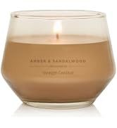 Yankee Candle Studio Medium Candle, Amber & Sandalwood, 10 oz