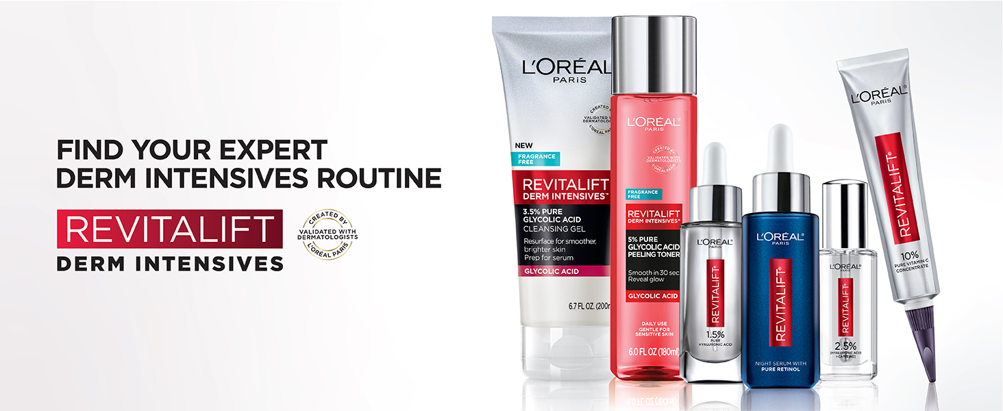 image of revitalift skincare products