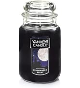 Yankee Candle MidSummer's Night Scented, Classic 22oz Large Jar Single Wick Candle, Over 110 Hour...