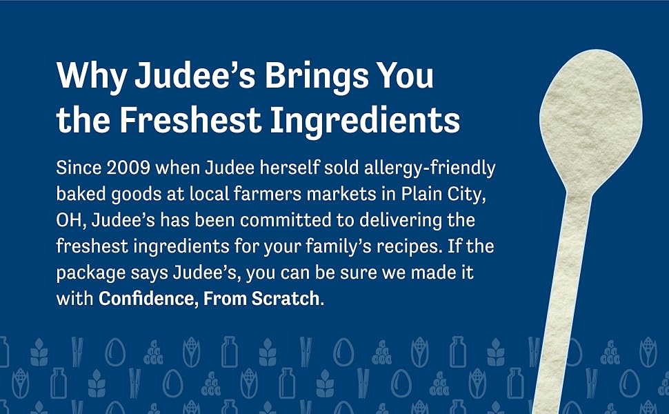 Judee's brings you the freshest ingredients
