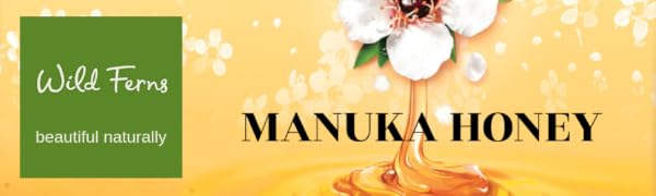 Wild Ferns Manuka Honey Banner