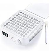 Makartt Professional Nail Dust Collector – Powerful Dust Collector Nail Tech Quite Suction Machin...