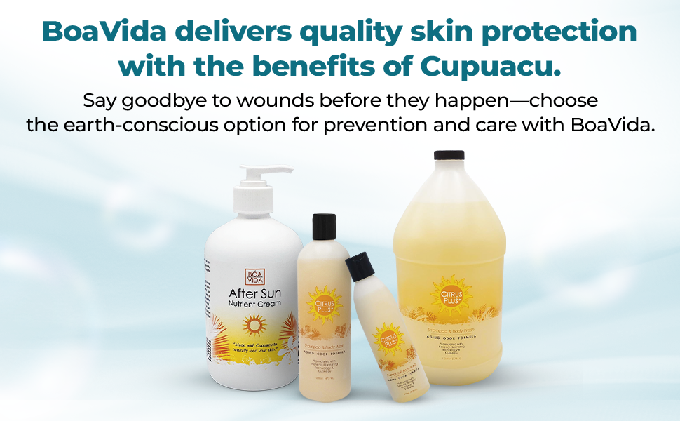 BoaVida Deodorizing Citrus Plus Elder Shampoo and Body Wash