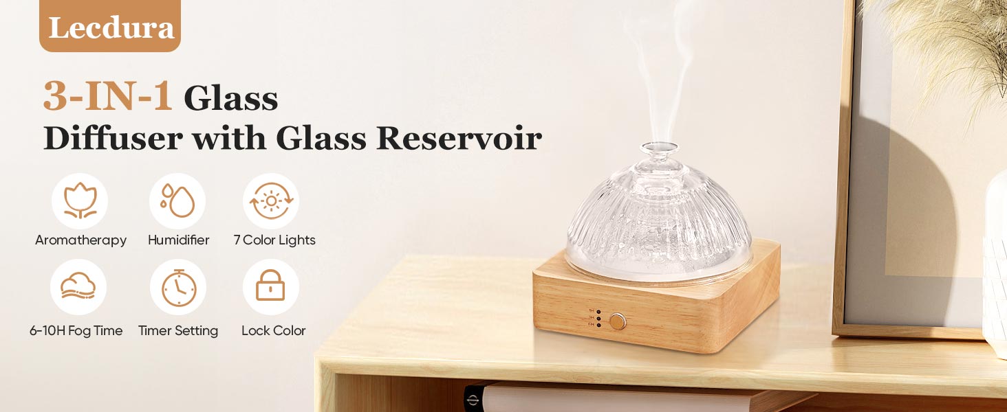 Glass Essential Oil Diffuser