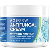 AOSORW Antifungal Cream for Jock Itch - Miconazole Anti Fungal Cream for Itchy Skin Relief Extra ...