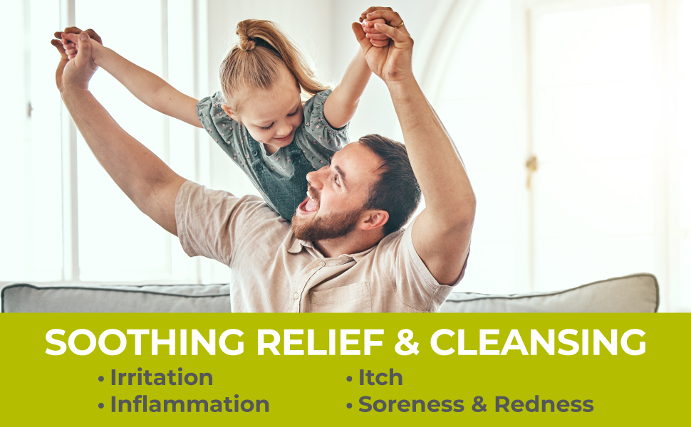 terrasil soothing relief irritation inflammation itch soreness redness