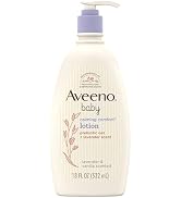 AVEENO BABY Calming Comfort Moisturizing Body Lotion with Relaxing Lavender & Vanilla Scents, Non...