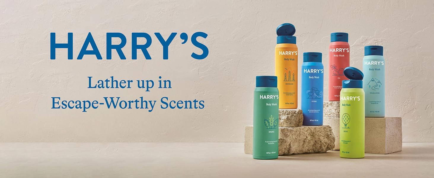 Escape-worthy body wash scents