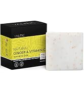 VALITIC Natural Ginger & Vitamin C Shampoo Bar - Anti Dandruff, Strengthens and Promotes Hair Rev...