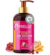 Mielle Organics Pomegranate & Honey Curl Enhancing Smoothie - Moisturizing Curly Hair Cream for T...