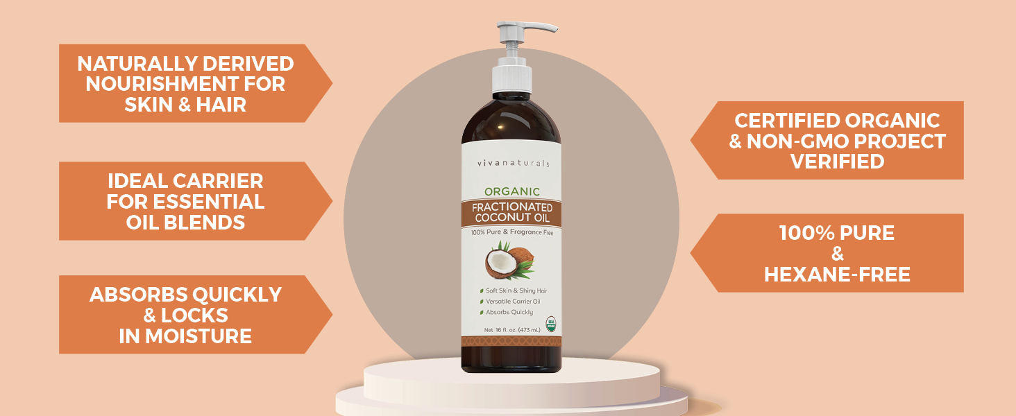 Fractionated Coconut Oil