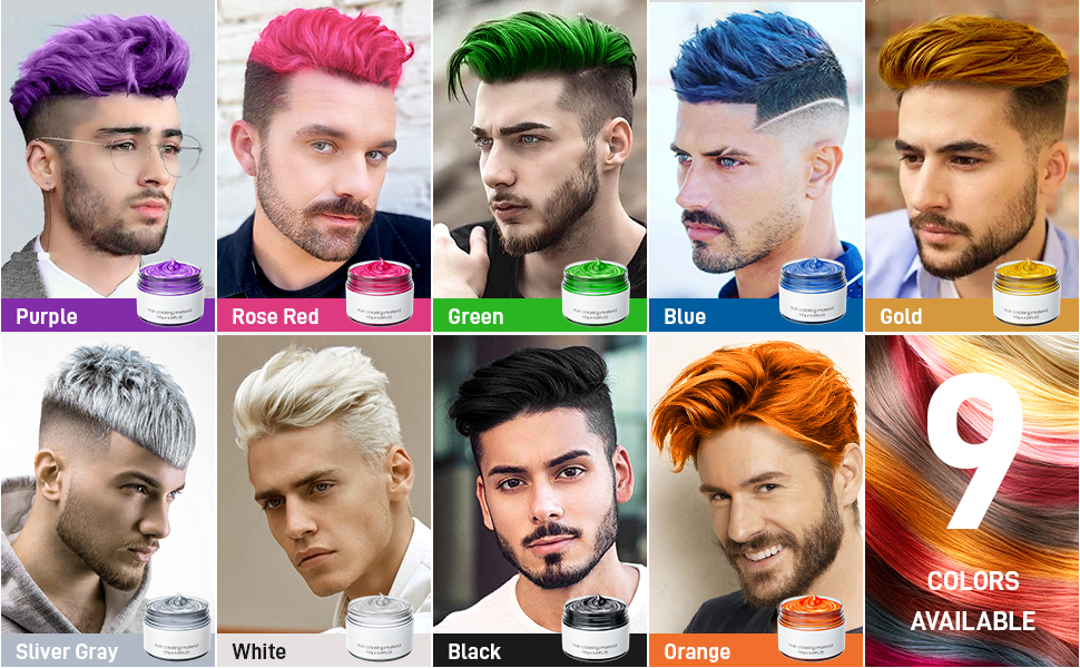 hair color wax