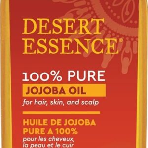 Desert Essence Organic Jojoba Oil Moisturizing Hair and Skin Treatment 4 fl oz