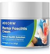 AOSORW Plantar Fasciitis Relief Cream - Natural Herbal Formula for Foot, Heel Spur, Ankle, Leg & ...