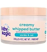 Baby Magic Creamy Whipped Body Butter, Butter Vanilla Oat | 8.4 oz