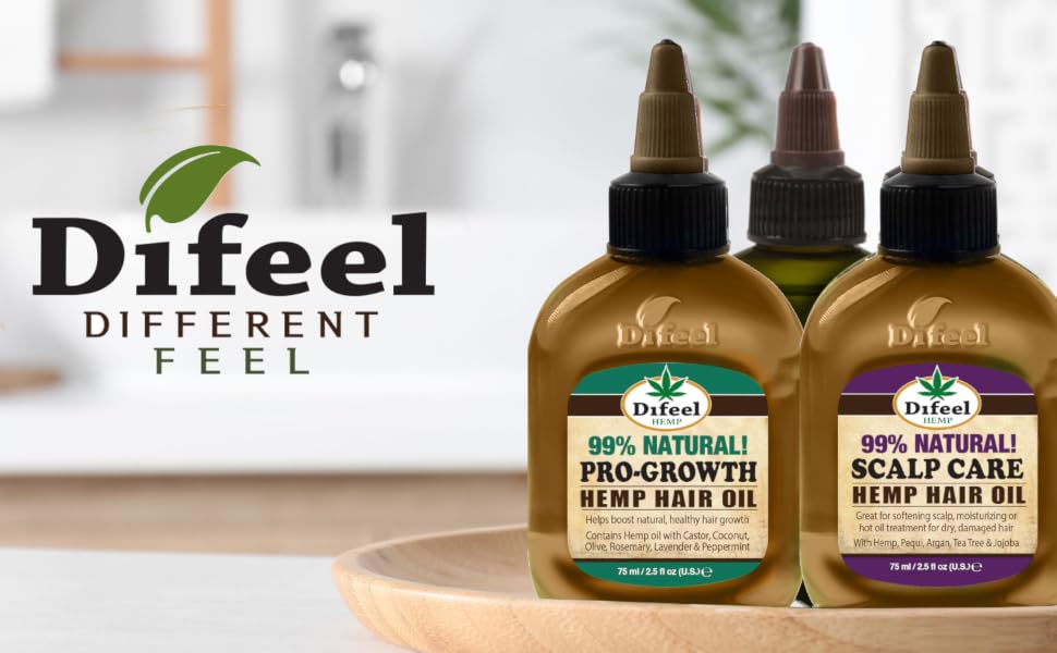 Difeel Hemp Hair Oils