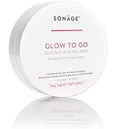 Sonage Glycolic Acid AHA Facial Pads | Resurfacing and Exfoliating Peel Pads | Reduces Appearance...