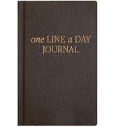 Sweet Water Decor One Line A Day Journal - Undated 366 Ruled Page Five-Year Memory Book - Yearly ...