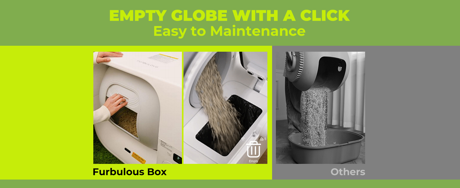 Furbulous Auto Cleaning Cat Litter Box PC04-4