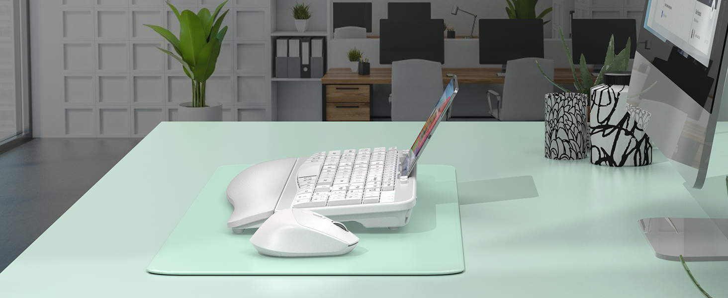 ergonomic keyboard and mouse