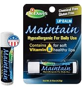 Dr. Dan's Maintain Lip Balm - Mild Ingredients, Protect Lips from Dry Weather, Vitamin E Stick of...