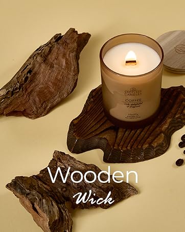 Luxury coffee soy wax candle 9.7 oz.