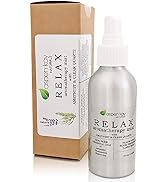 Aromatherapy Spray, Relax & Calming, Made with 100% Pure Lavender & Chamomile Essential Oils. Roo...