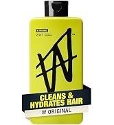 W by Jake Paul Hydrating Mens Shampoo and Conditioner 2 in 1 for All Hair Types, Vitamin-Infused,...