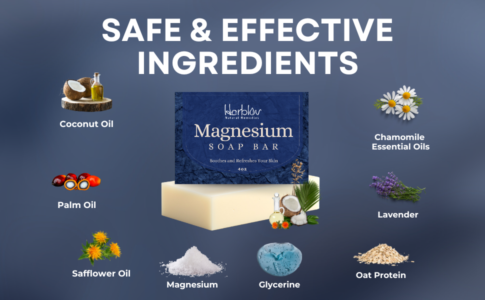 essential oil bath sea salt acne bar magnesium scented lavender beauty care gift pure moisture
