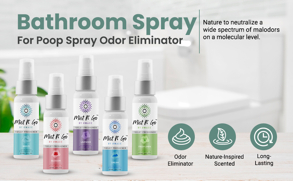 Bathroom Spray for Poop Spray Odor Eliminator