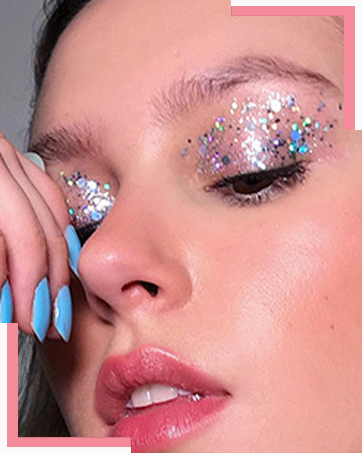 glitter makeup